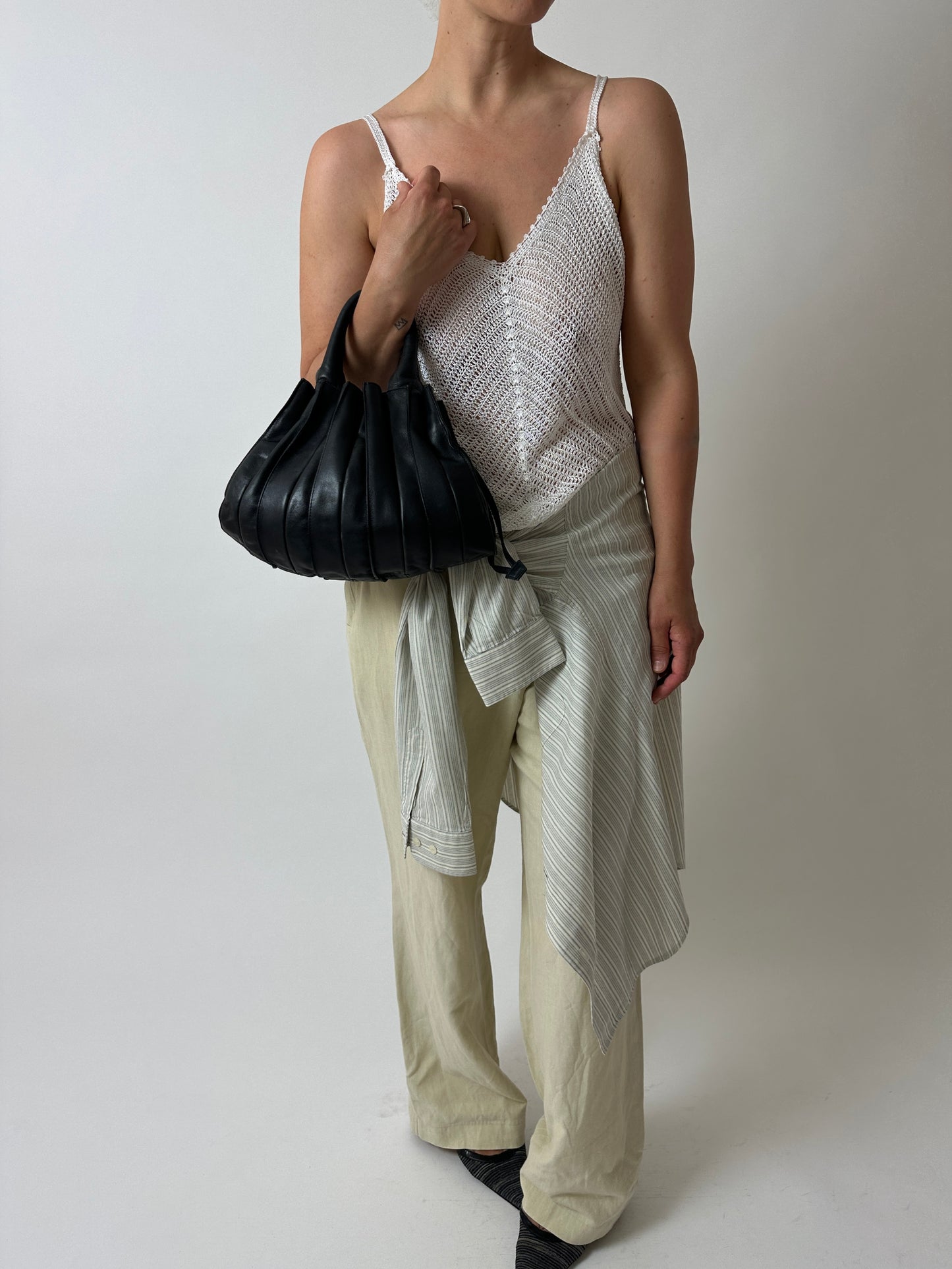 Crochet top | White