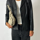 Leather shoulder bag | Stone