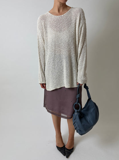 Knitted sweater | Off white