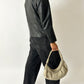 Leather blazer jacket| Black