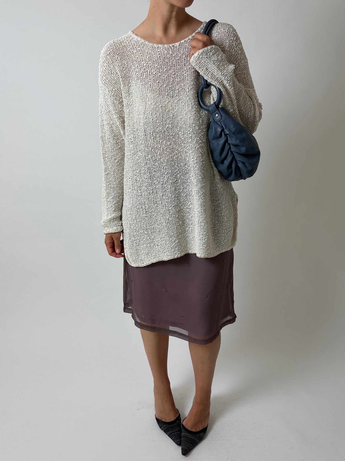 Knitted sweater | Off white