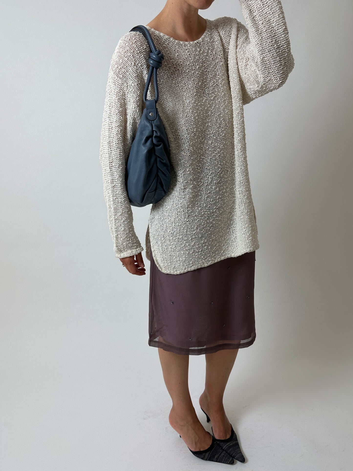 Knitted sweater | Off white