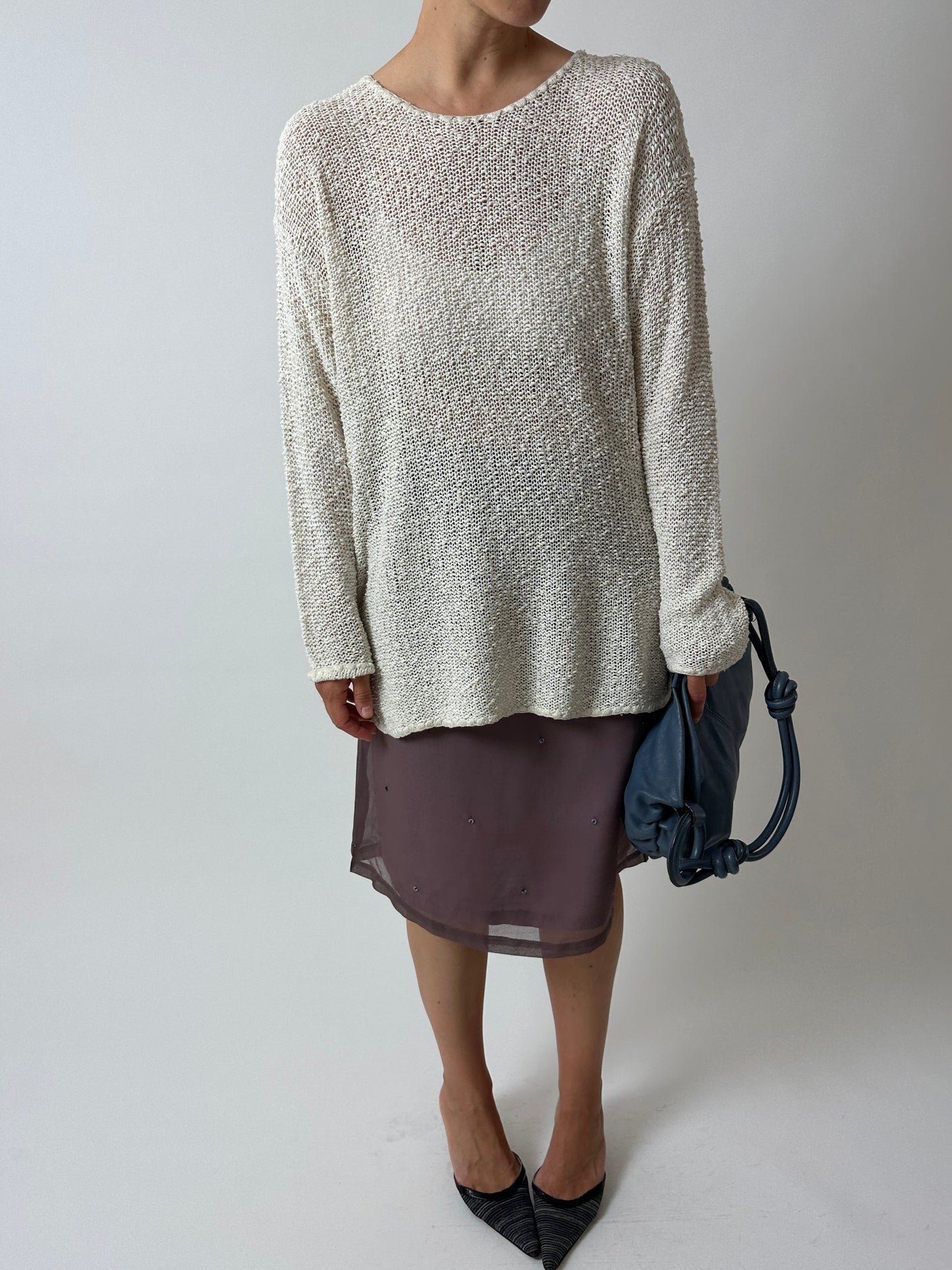 Knitted sweater | Off white