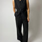 Tailored vest | Black