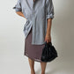 Striped shirt | Blue / Beige / White