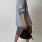 Striped shirt | Blue / Beige / White