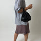 Sheer midi skirt | Mauve