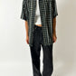 Checkered shirt | Black / Beige