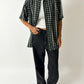 Checkered shirt | Black / Beige