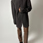 Oversized blazer | Dark Brown