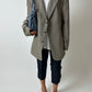Relaxed fit blazer | Sage grey