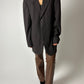 Oversized blazer | Dark Brown