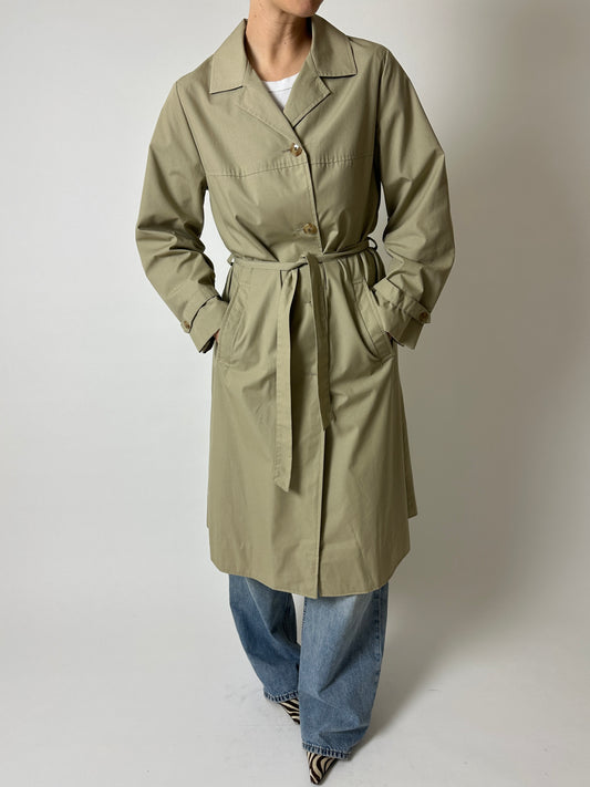 Long trench coat | Soft Beige