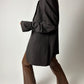 Oversized blazer | Dark Brown