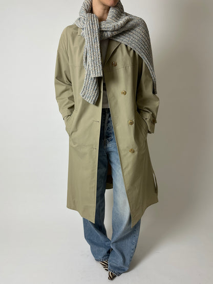 Long trench coat | Soft Beige