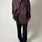 Classic cotton shirt | Bordeaux