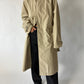 Long trench coat | Sand beige