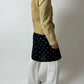 Leather fitted jacket | Sand
