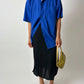 Sheer midi skirt | Black