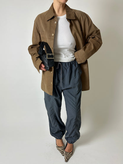 Reebok vintage track pants | Oil grey