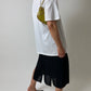 Leather mini shoulder bag | Honey Lime