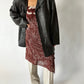 Pareo printed scarf | Rust