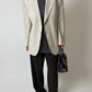 Relaxed fit blazer | Melee ecru