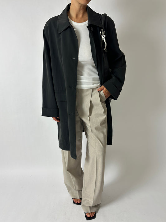 Car coat | Off black
