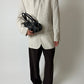 Relaxed fit blazer | Melee ecru
