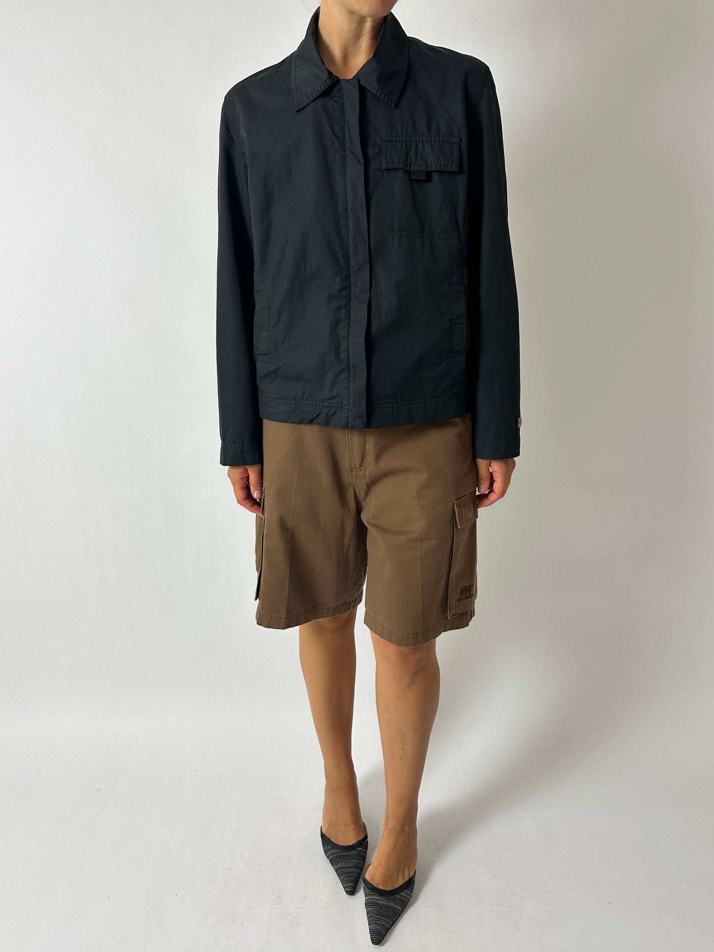 Zip jacket | Black
