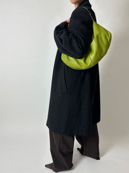 Oversized wool coat | Anthracite
