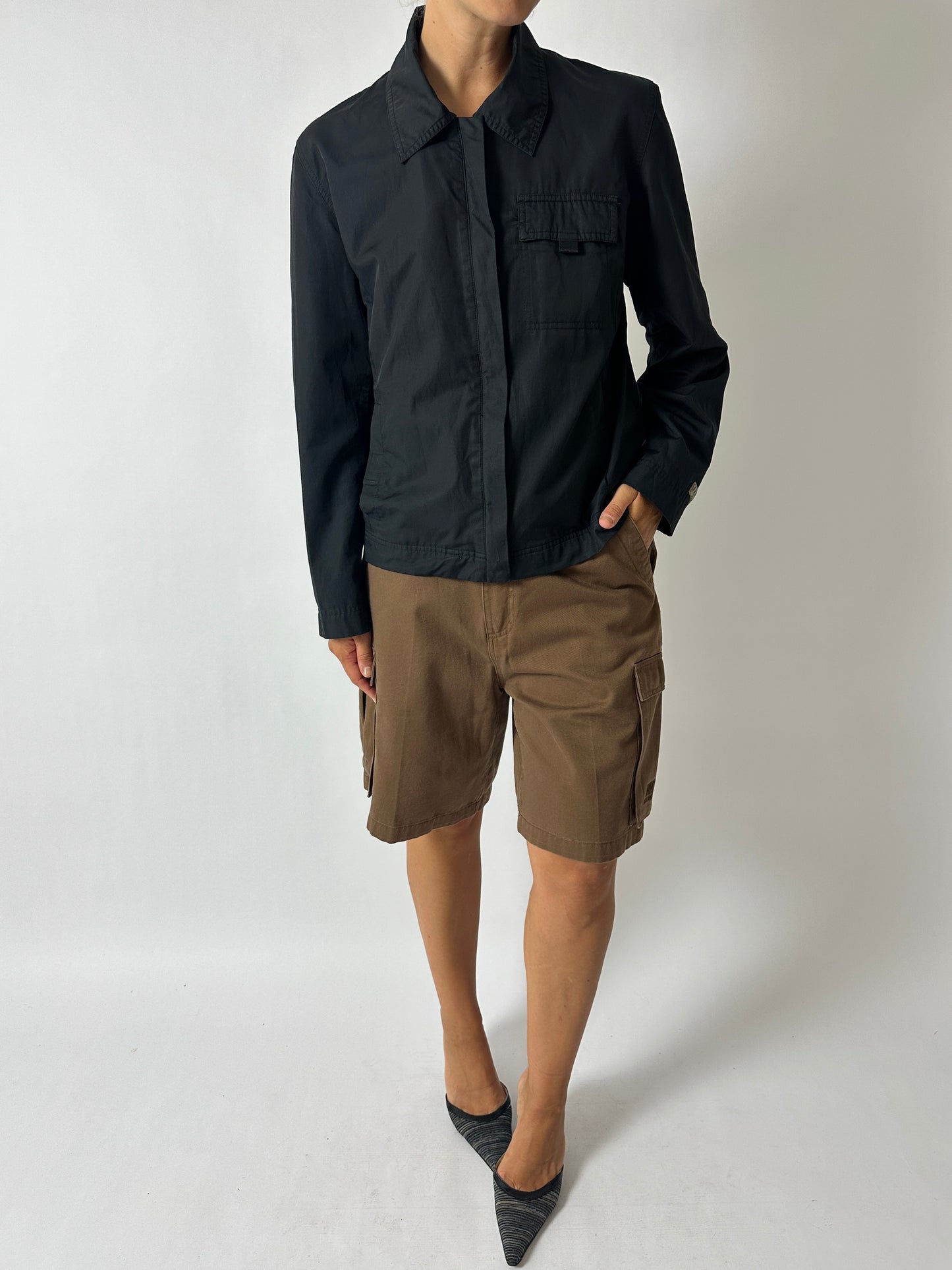 Zip jacket | Black