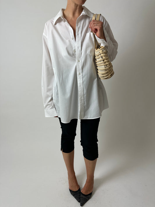 Classic cotton shirt | White