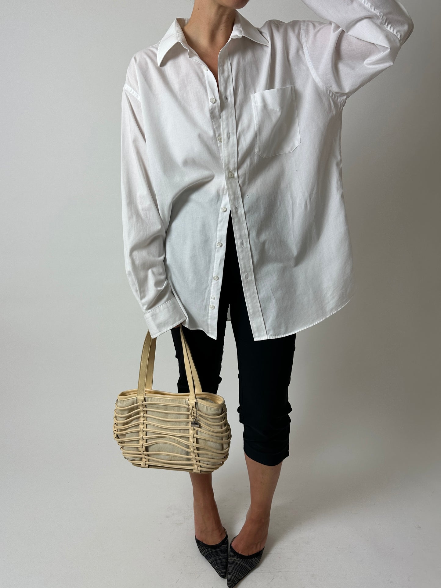 Classic cotton shirt | White