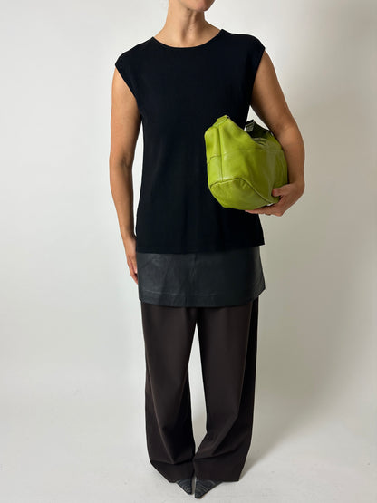 Wool top | Black