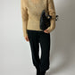 Mohair turtleneck | Soft Beige