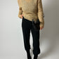 Mohair turtleneck | Soft Beige