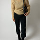Mohair turtleneck | Soft Beige