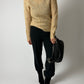 Mohair turtleneck | Soft Beige