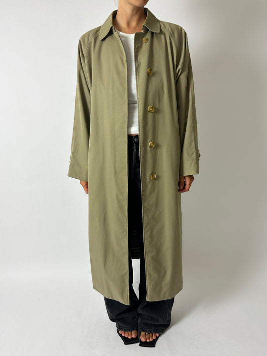 Burberry Mac coat | Green