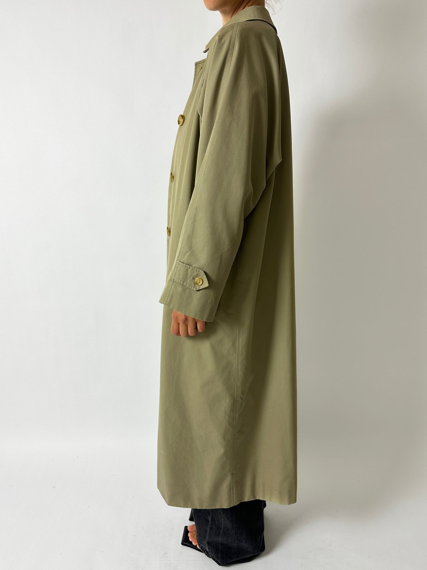 Burberry Mac coat | Green