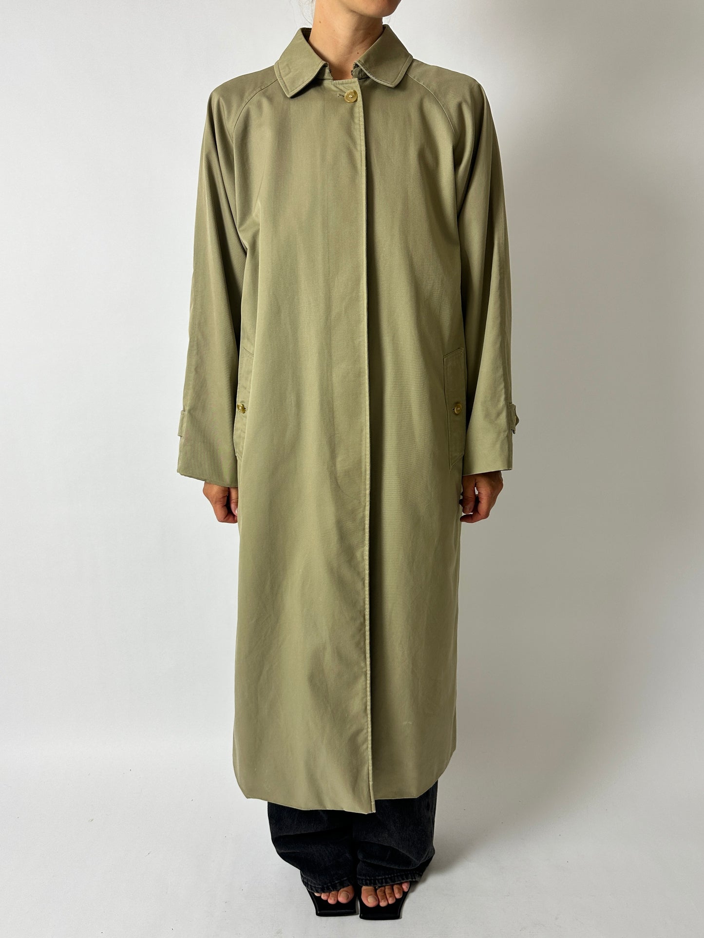 Burberry Mac coat | Green