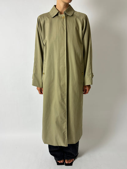 Burberry Mac coat | Green