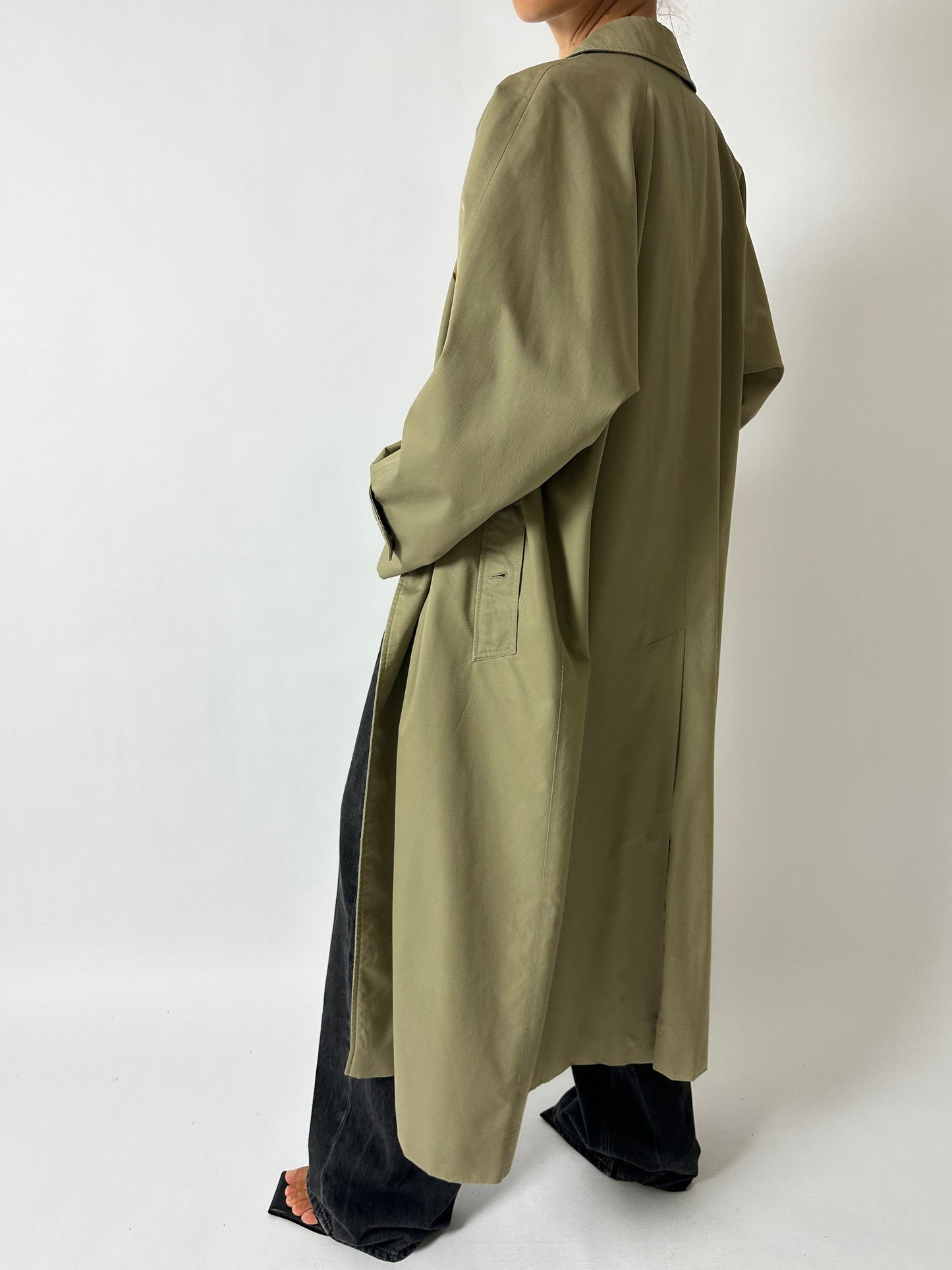 Burberry Mac coat | Green