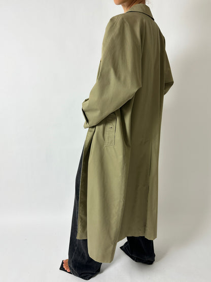Burberry Mac coat | Green