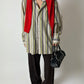 Oversized striped shirt | Multi color