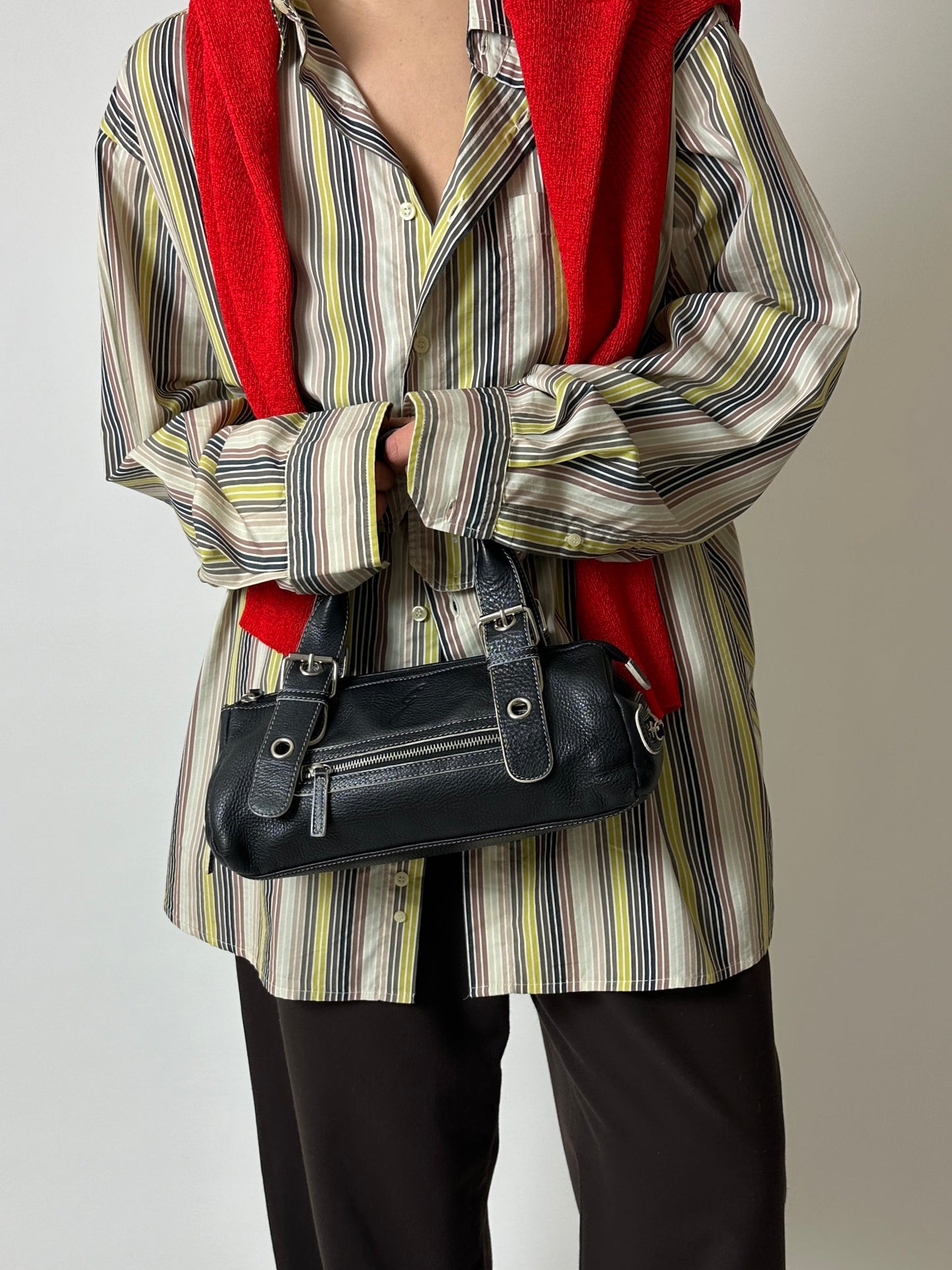 Oversized striped shirt | Multi color