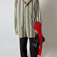 Oversized striped shirt | Multi color