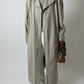 Long Mac coat | Stone grey