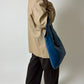 Leather blazer jacket | Soft Beige